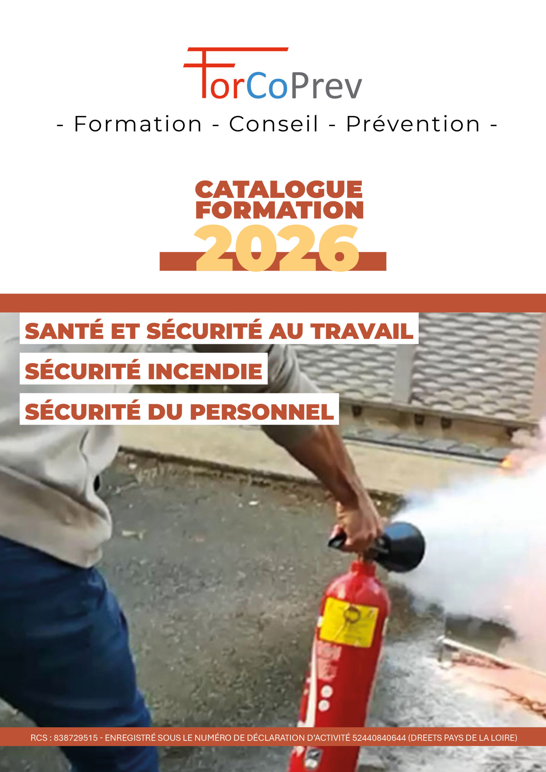 Catalogue formation Forcoprev